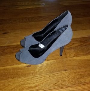 Womens Gray High Heels